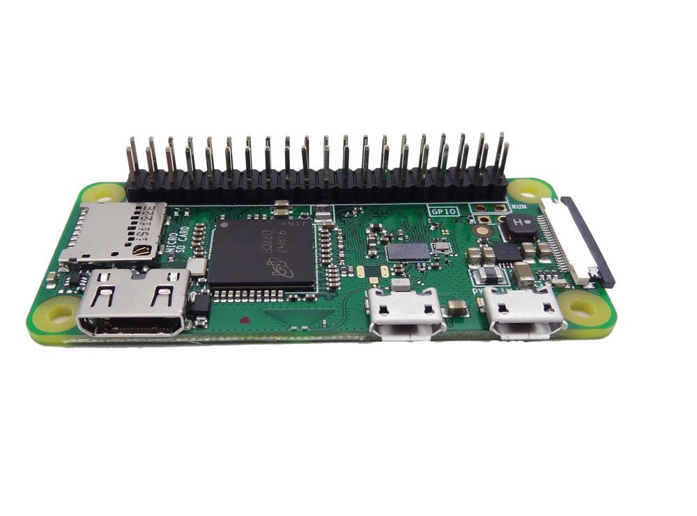 برد رزبری پای زیرو Raspberry Pi Zero مدل WH دارای بلوتوث و وایفای داخلی - تصویر 2