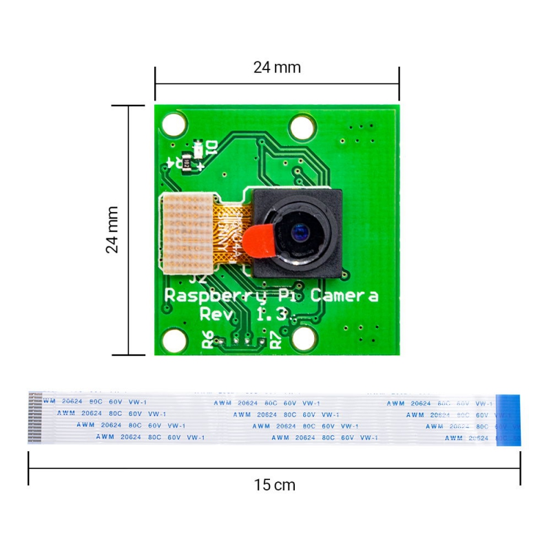 دوربین 5 مگاپیکسلی رزبری پای RASPBERRY-PI CAMERA - تصویر 6