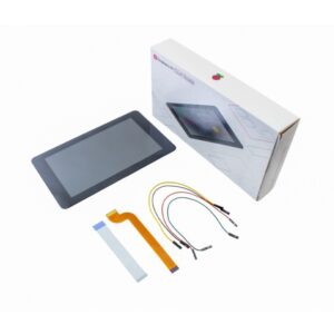 نمایشگر و تاچ اسکرین خازنی 7 اینچ رزبری پای Raspberry Pi - محصول Element 14