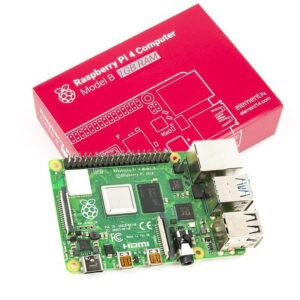 برد رزبری پای Raspberry Pi 4 مدل B تولید انگلستان با رم 1GB